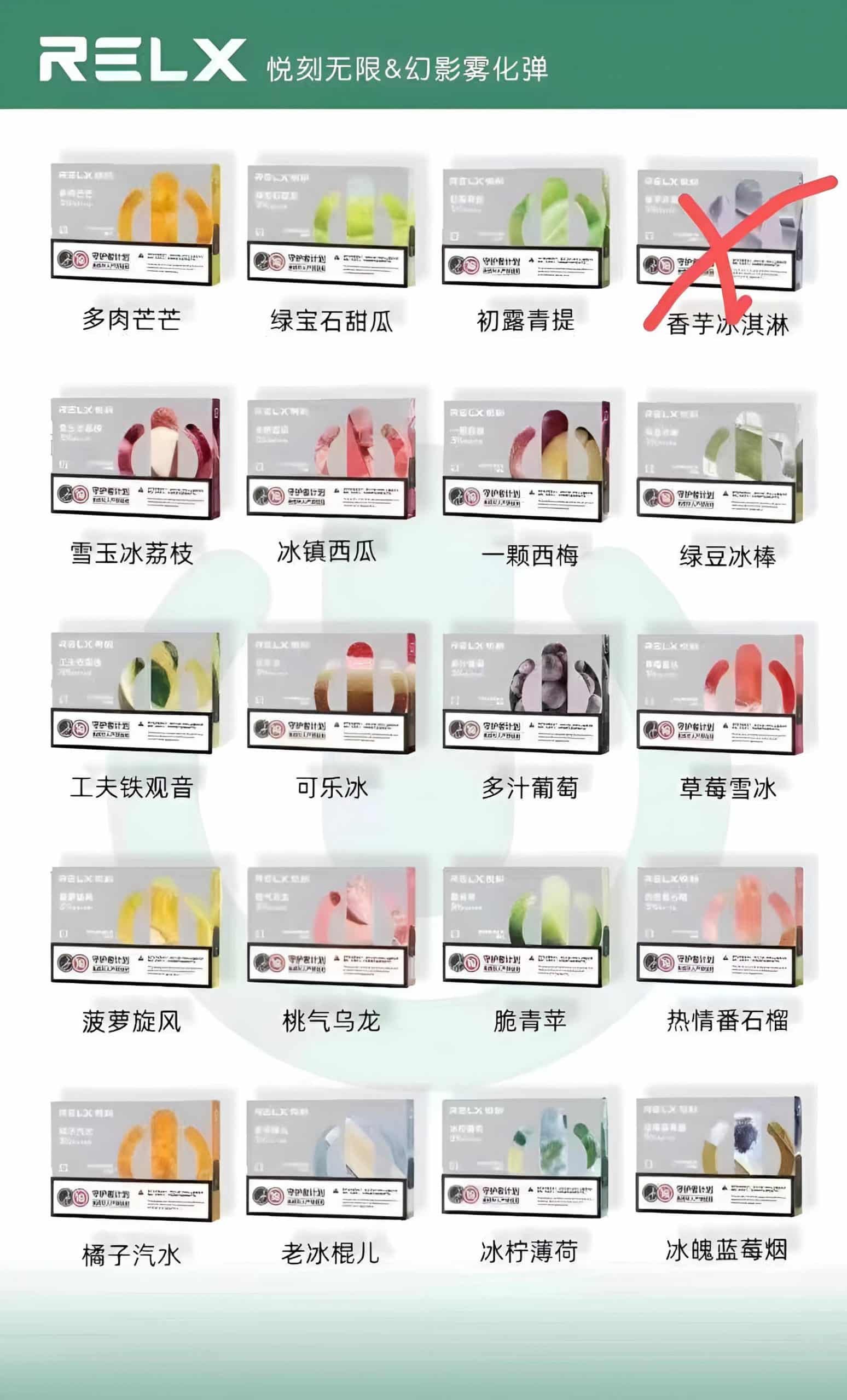 RELX 悅刻幻影五代煙彈